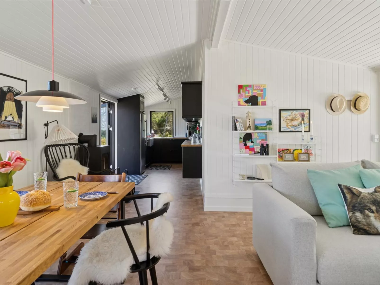 "Kaj" - 75m from the sea-Binnen