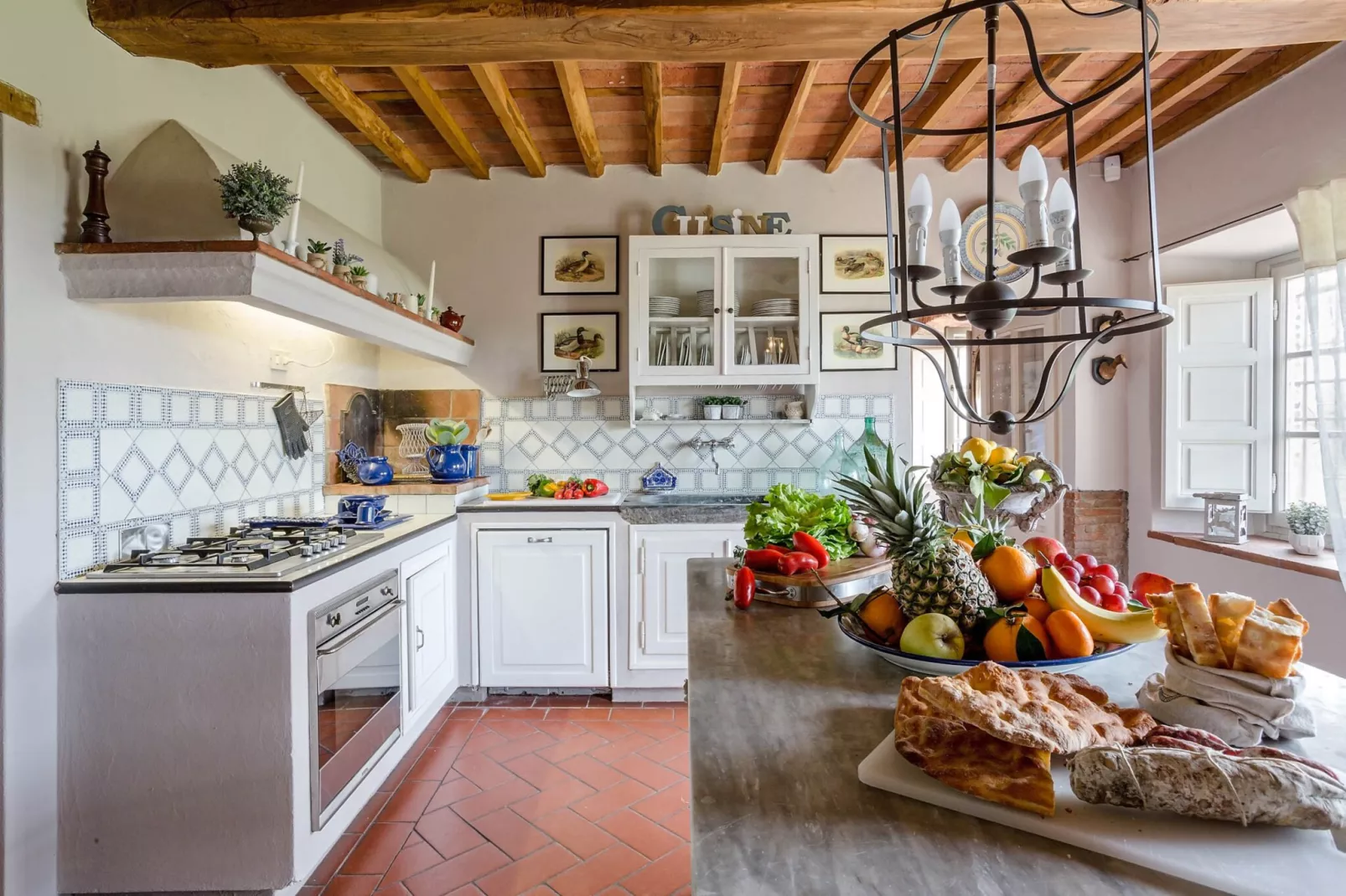 Villa Il Palagio-Keuken