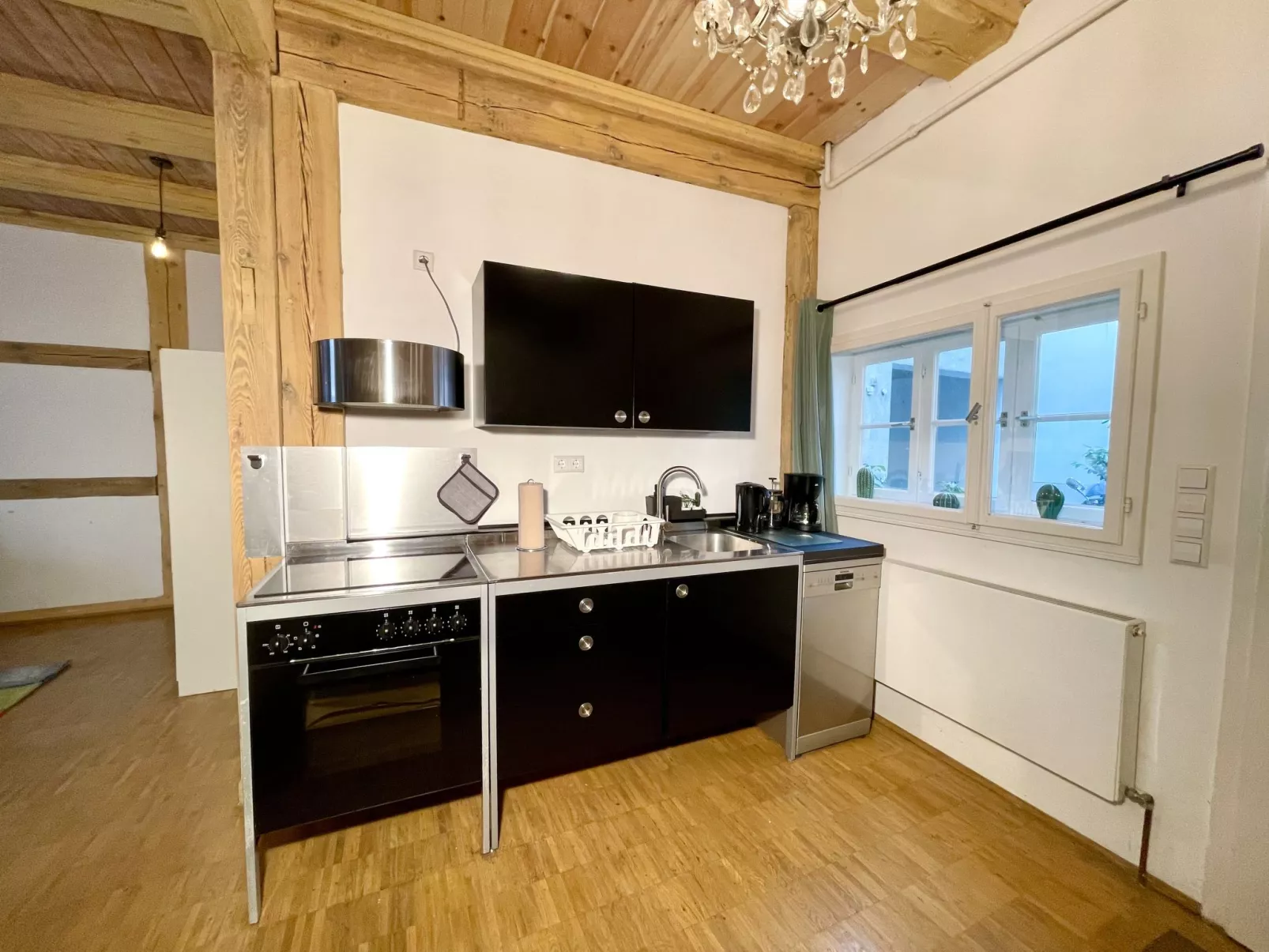 Fachwerkhaus nahe Olympiastadion-Binnen