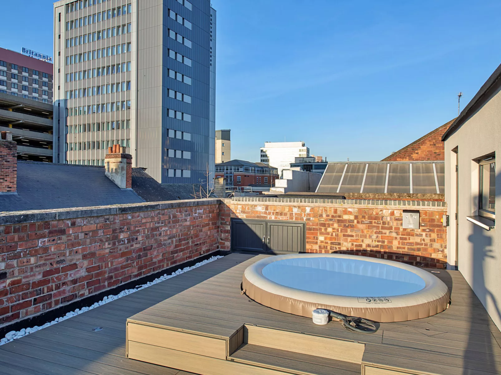 Castle House Nottingham-Buiten