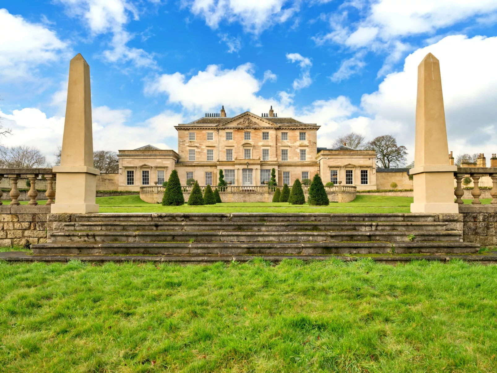 Hickleton Hall-Buiten