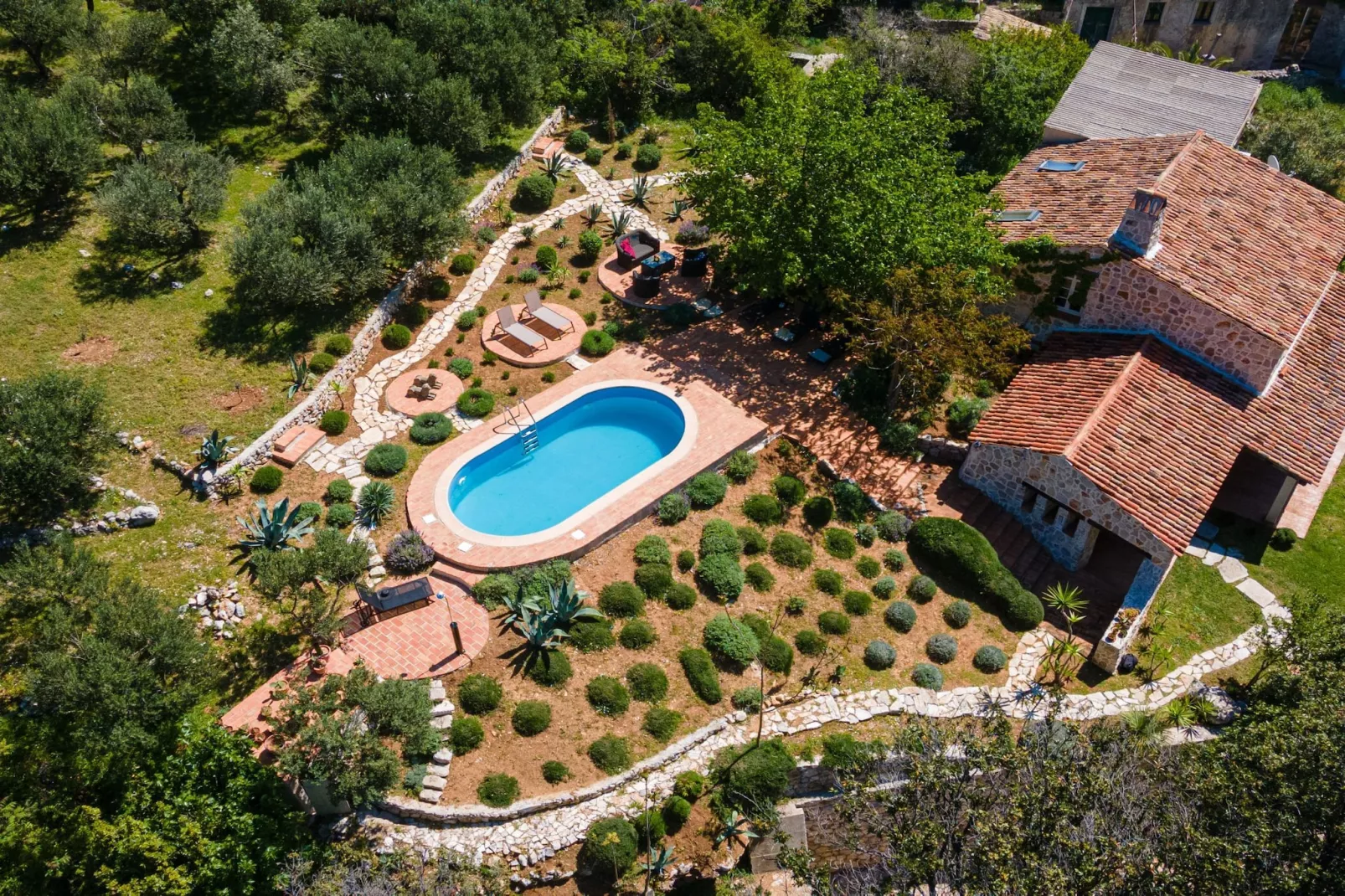 Stone House Anfitrite - Two Bedroom Villa with Private Pool and Terrace-Uitzicht