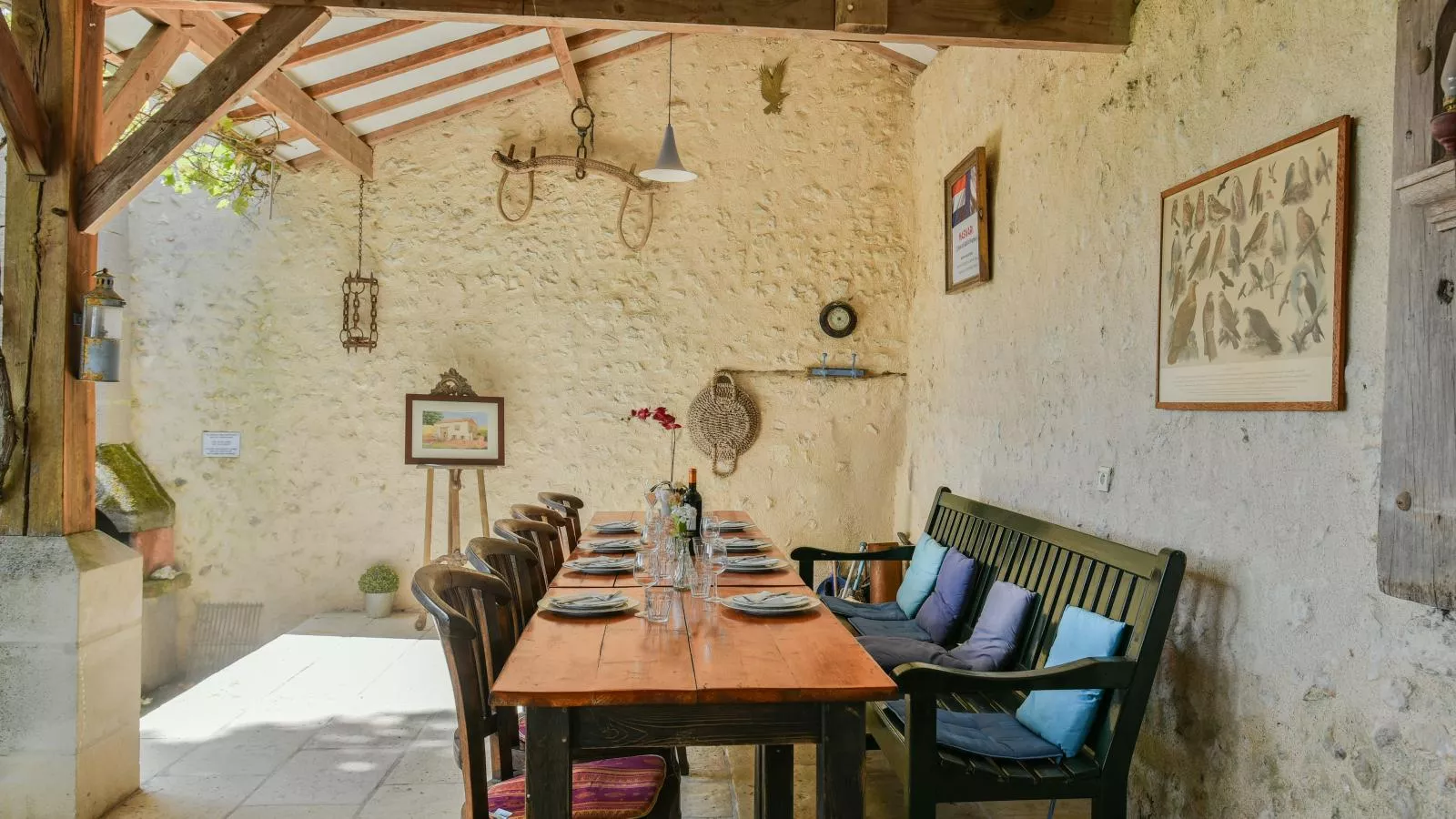 Maswari en Drapeau-Terrasbalkon