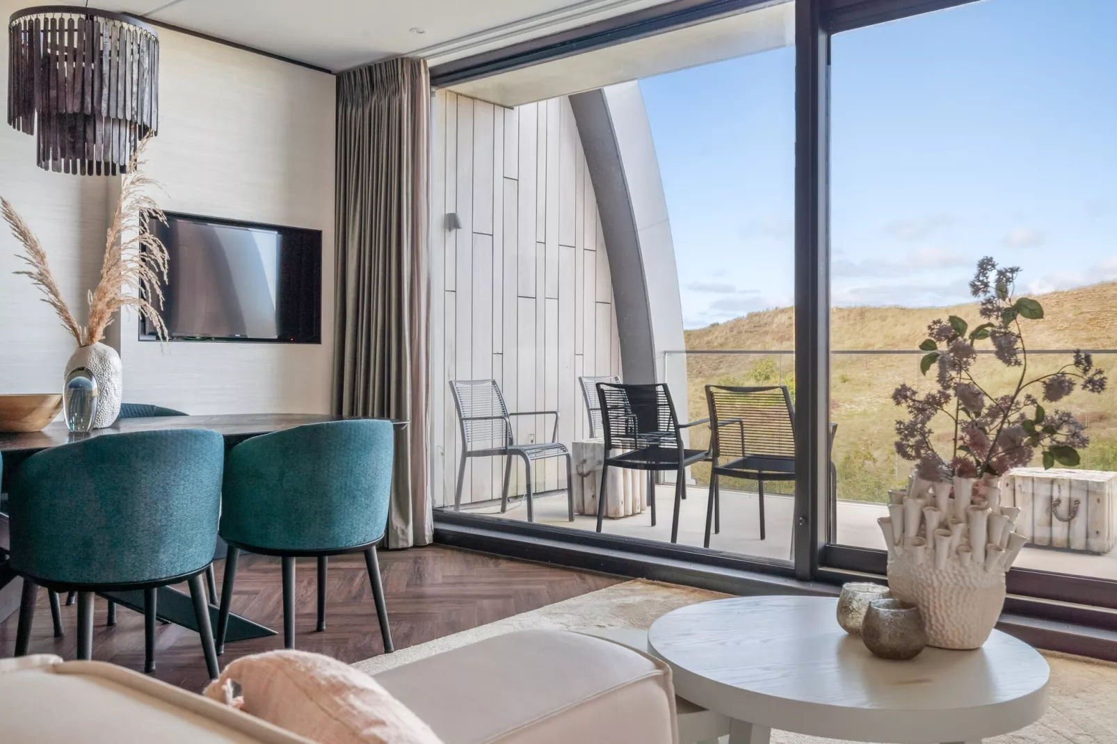 Penthouse Zilt | 6 Persons-Uitzicht zomer