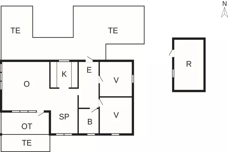 5 sterren vakantie huis in Fårevejle-Plattegrond