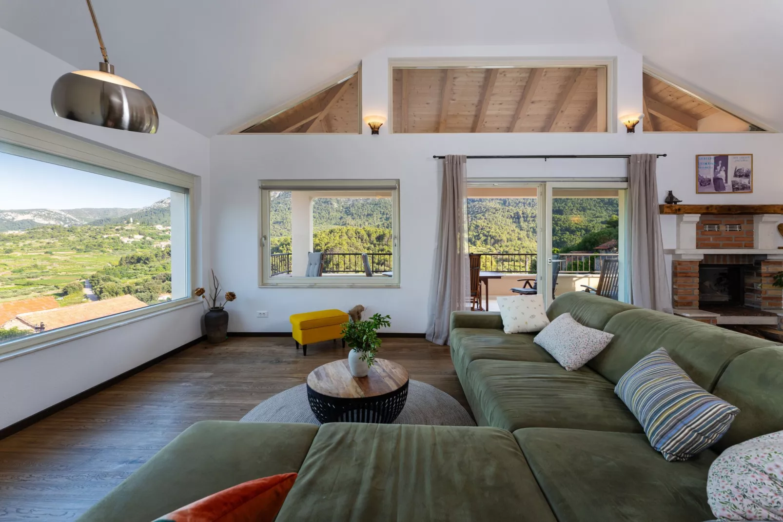 Sea view Villa Amaria-Woonkamer