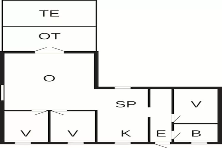 6 persoons vakantie huis in Hadsund-By Traum-Plattegrond