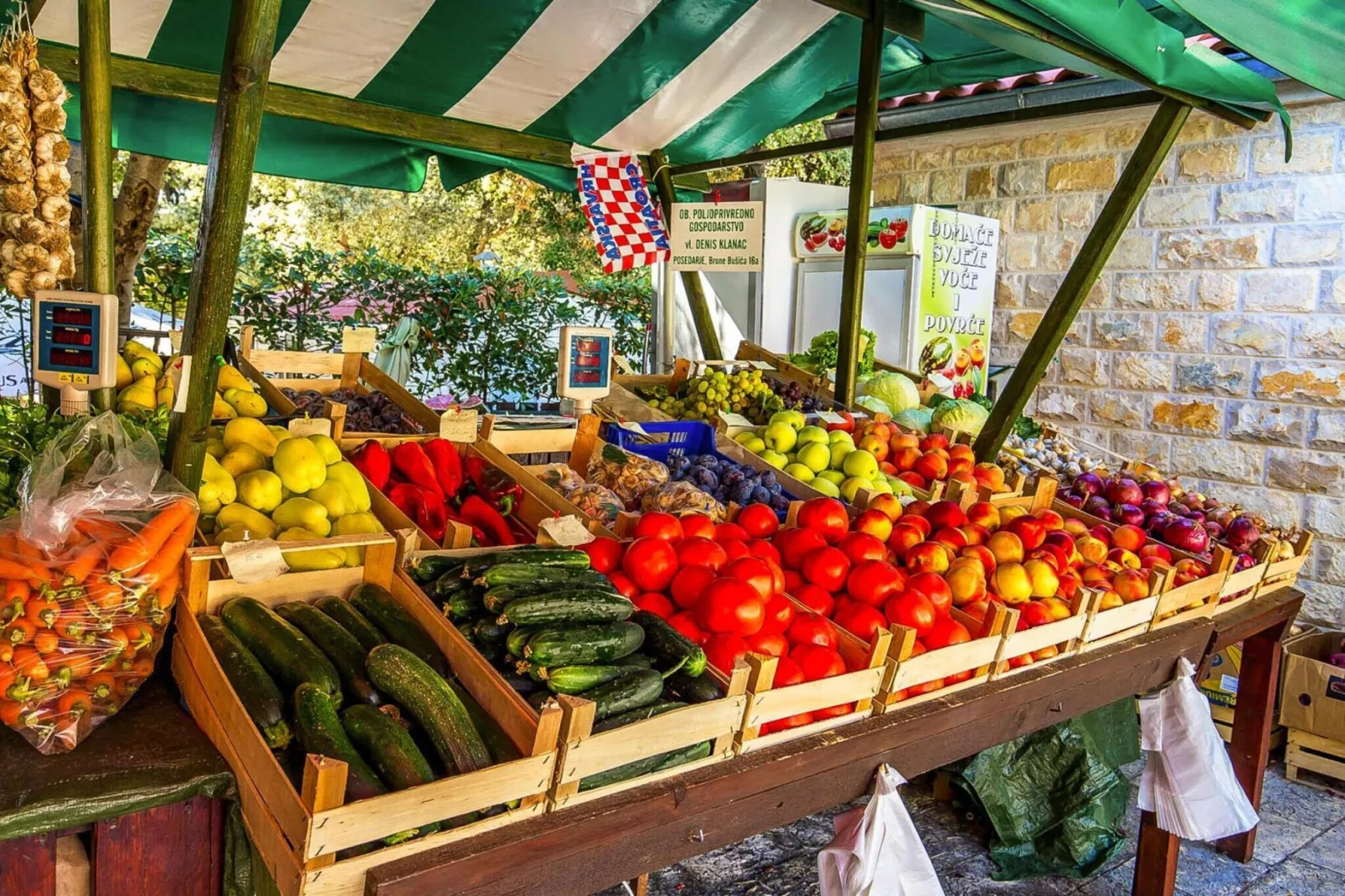 Mobile Homes Strasko Novalja Olive 34 qm für 5 Pers-Buitenlucht