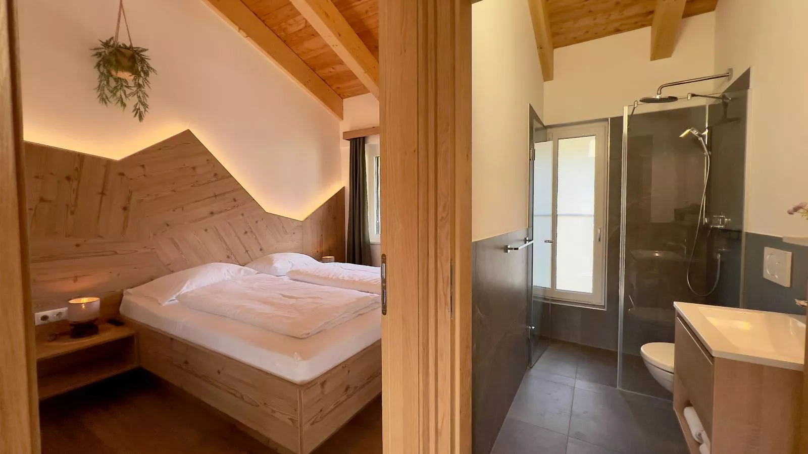 Grebenzen Lodge Edelweiss-Slaapkamer