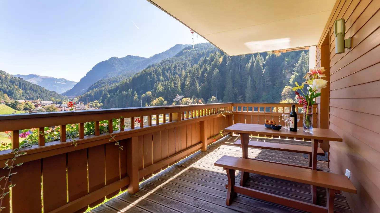 Drei Berge Top 4-Terrasbalkon