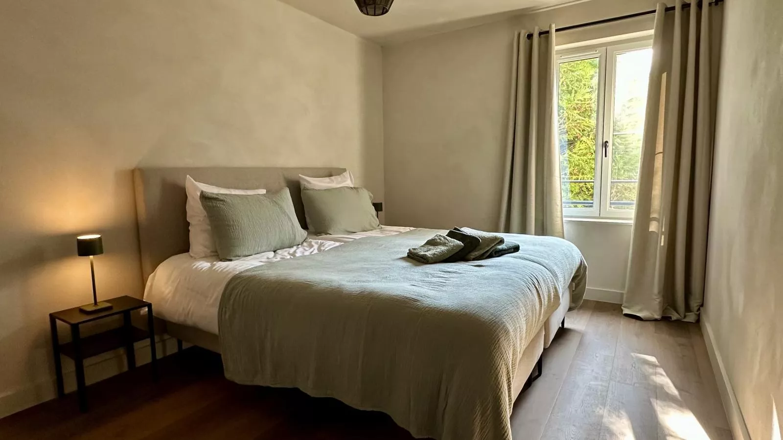 Le Moulin de Lachalade-Slaapkamer