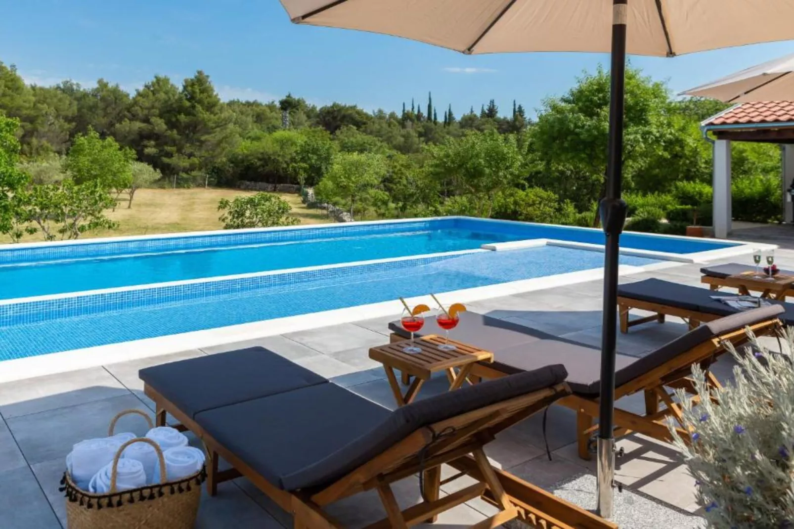 Villa Casa Di Pietra-Zwembad