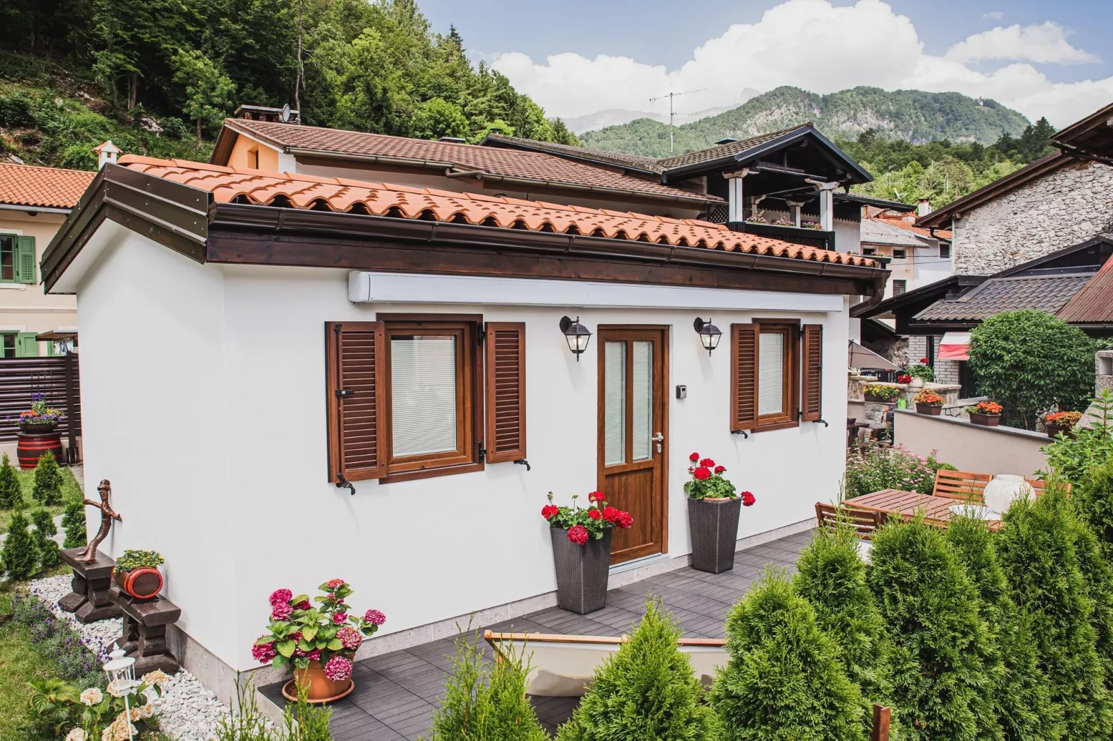 Enchanting Rural Apartment with Terrace - Studio Apartment with Terrace-Buitenlucht