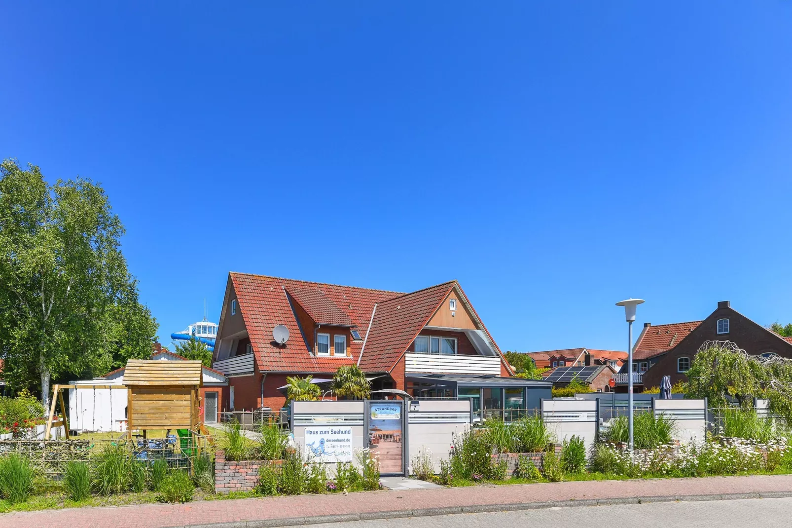 Haus zum Seehund 2 - Buitenkant zomer