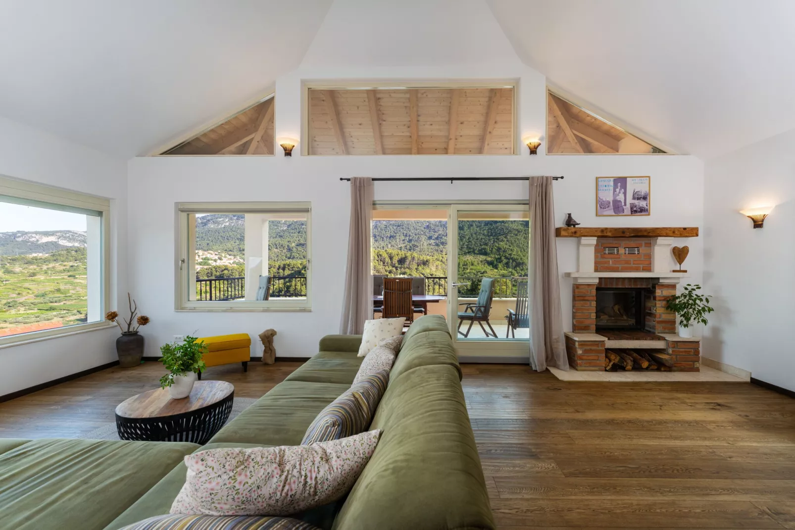 Sea view Villa Amaria-Woonkamer