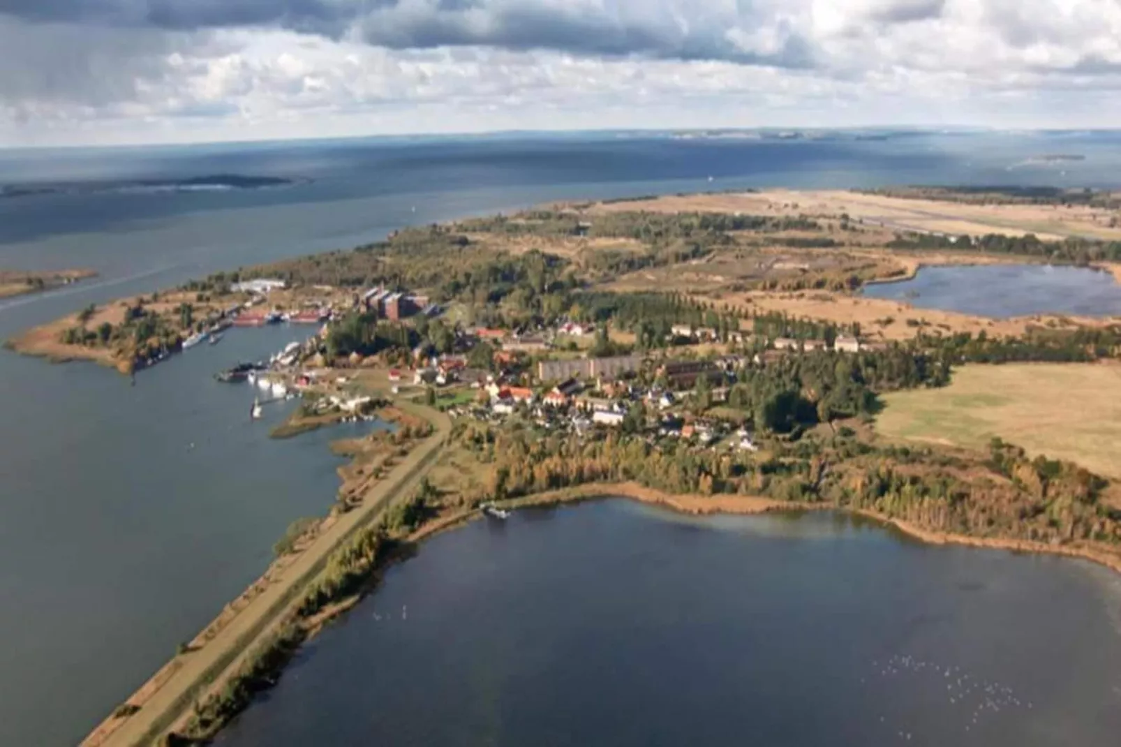 Hausboot in Peenemünde-Gebieden zomer 20km