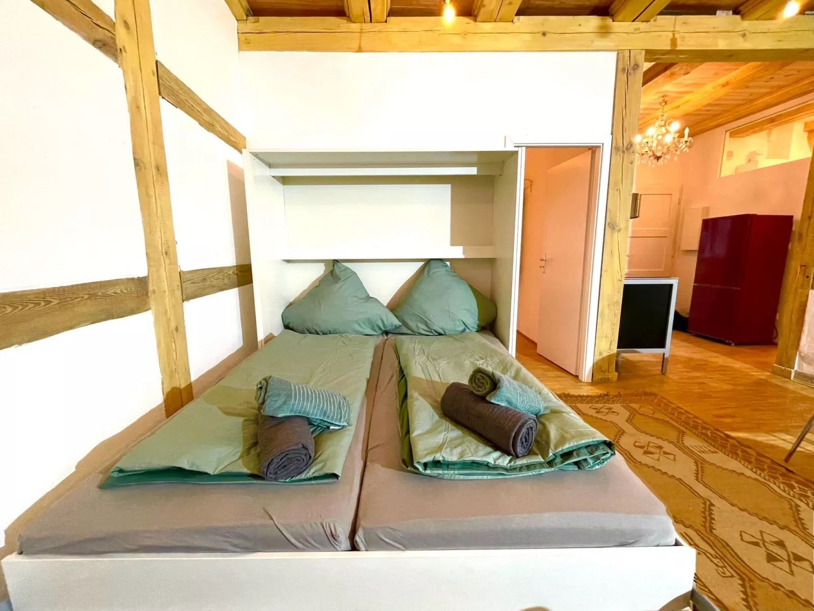 Fachwerkhaus nahe Olympiastadion-Binnen