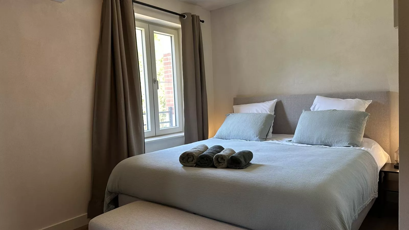 Le Moulin de Lachalade-Slaapkamer