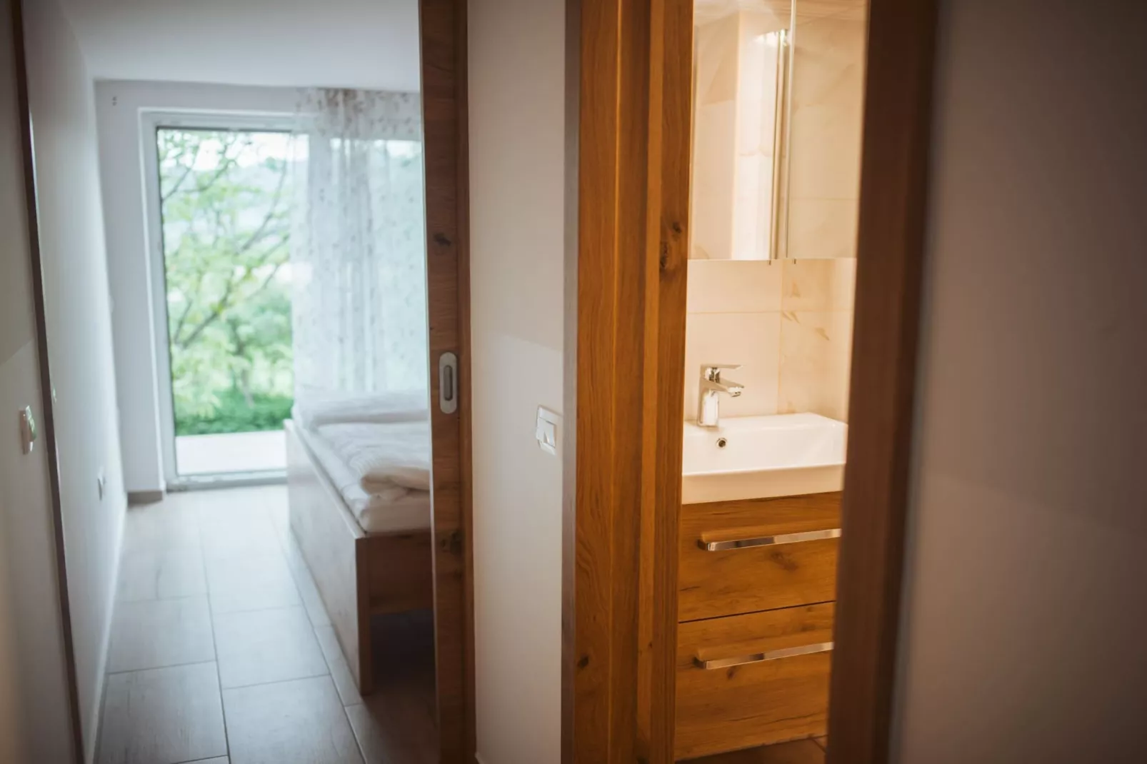 Cozy Holiday Home with Fireplace and Scenic Hills in Bistrica ob Sotli - Two Bedroom Holiday Home-Binnen