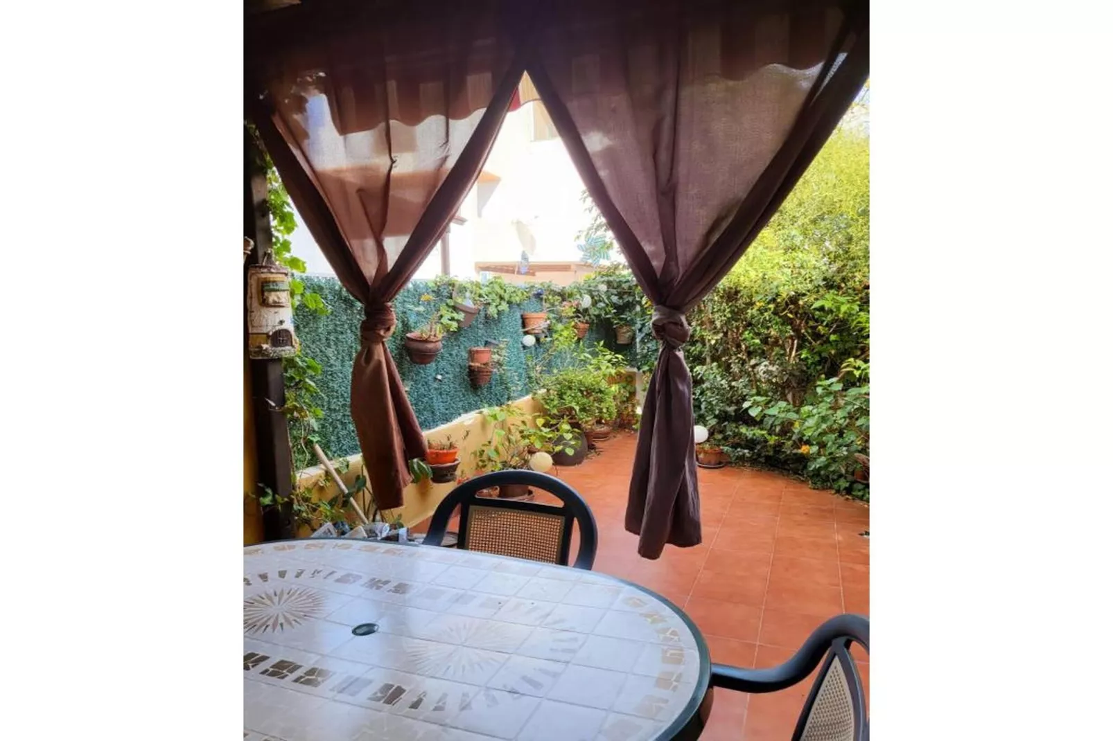 CT 368 AL - Faro's Casa Primera Linea Naturista Veraplaya-Terrasbalkon