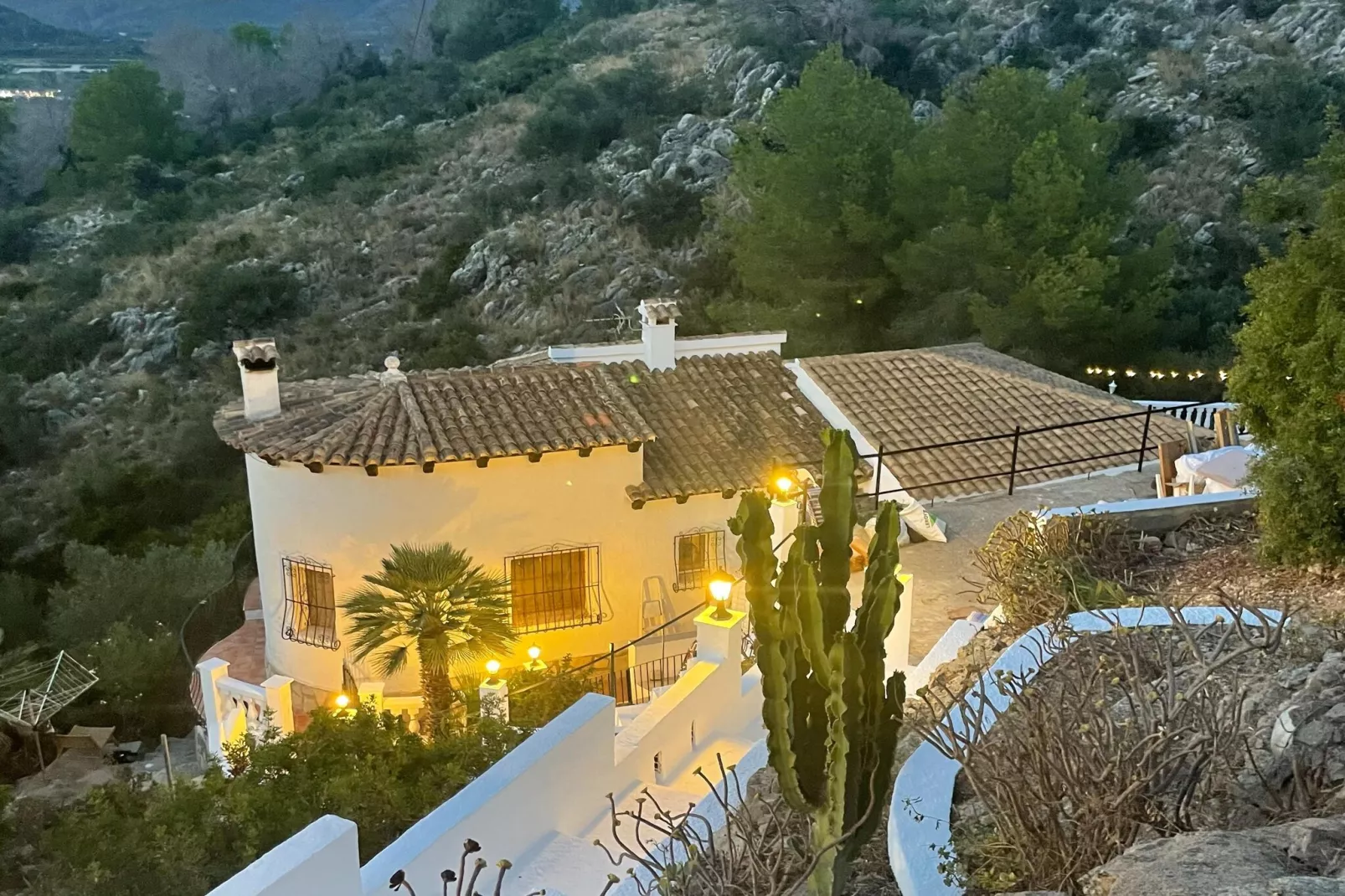 Villa Vista Pedreguer-Buitenkant zomer