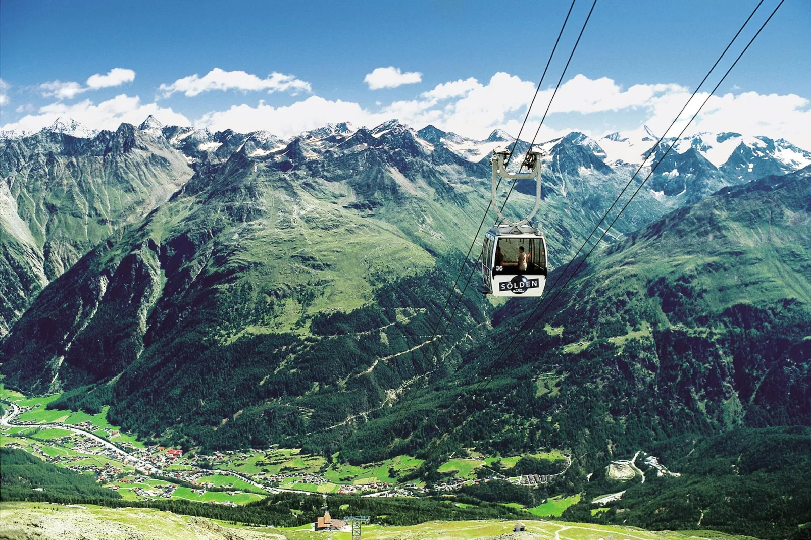 Grüner-Gebieden zomer 5km