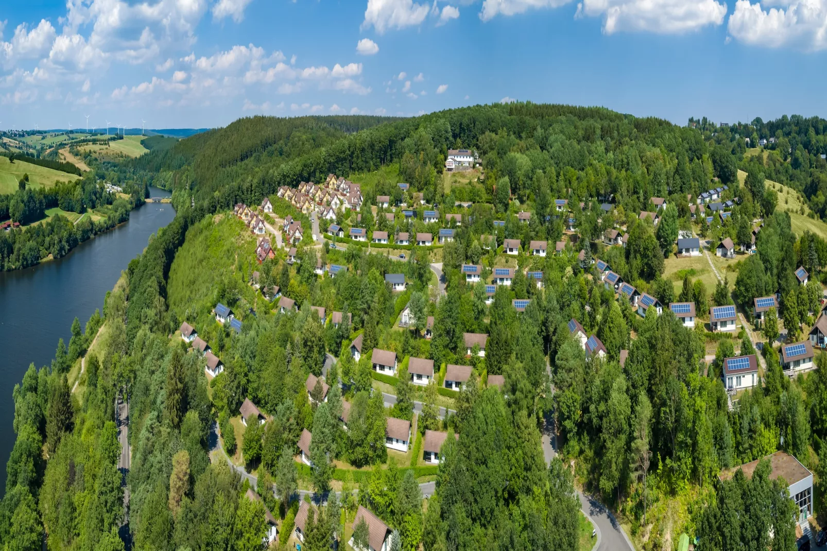 Eifelpark Kronenburger See 10-Gebieden zomer 20km