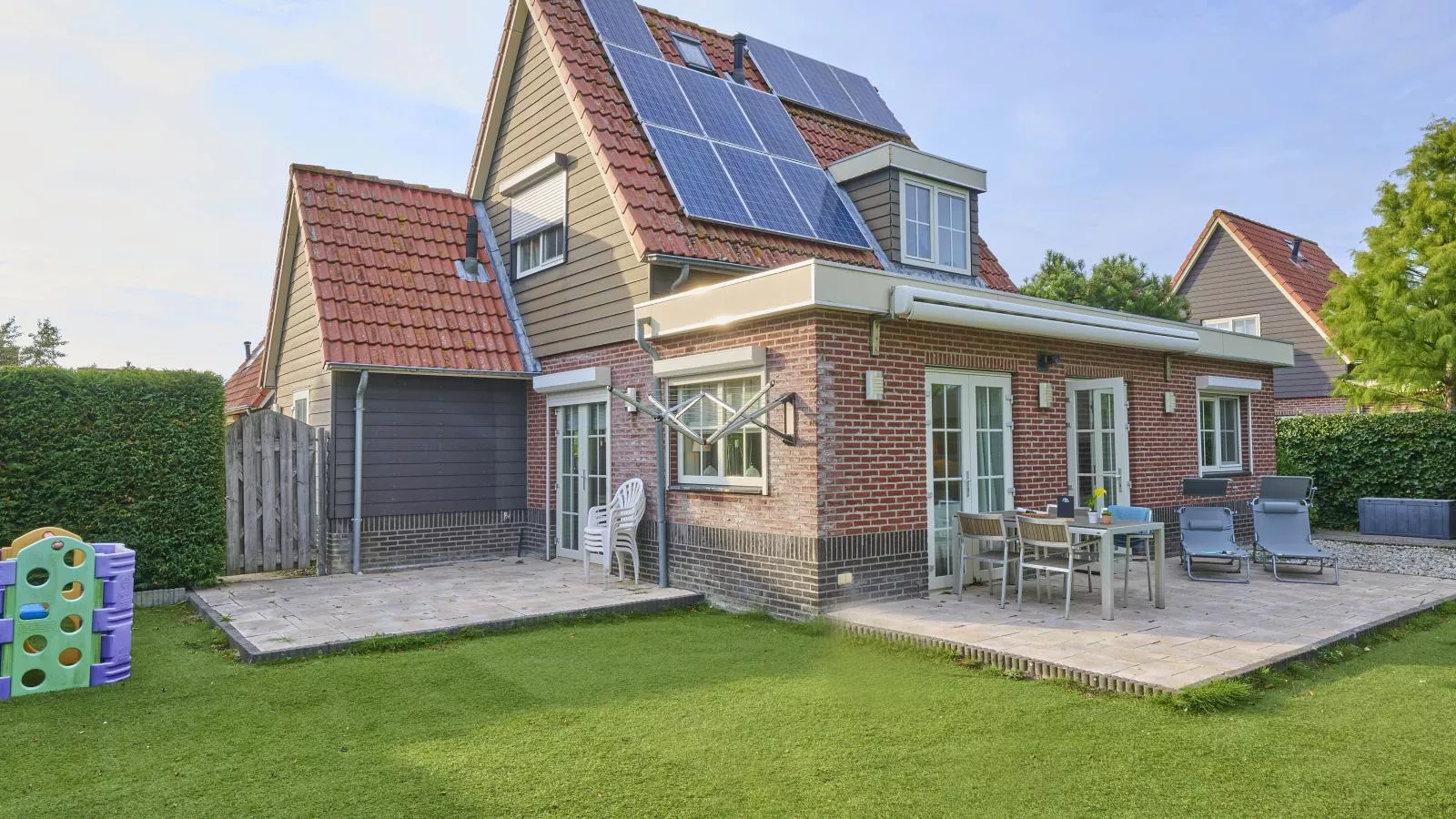 Villa Robinie-Tuinen zomer