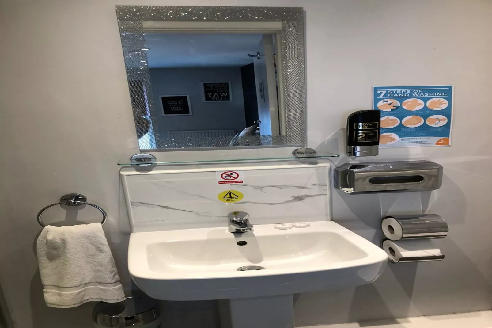 Deluxe Double Room-Badkamer