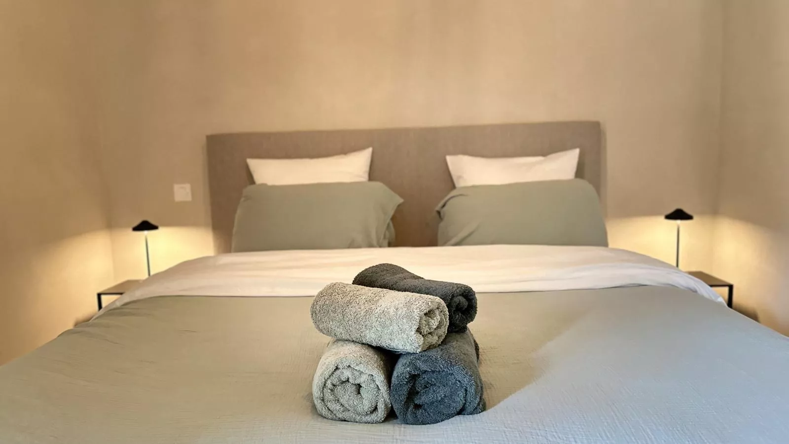 Le Moulin de Lachalade-Slaapkamer