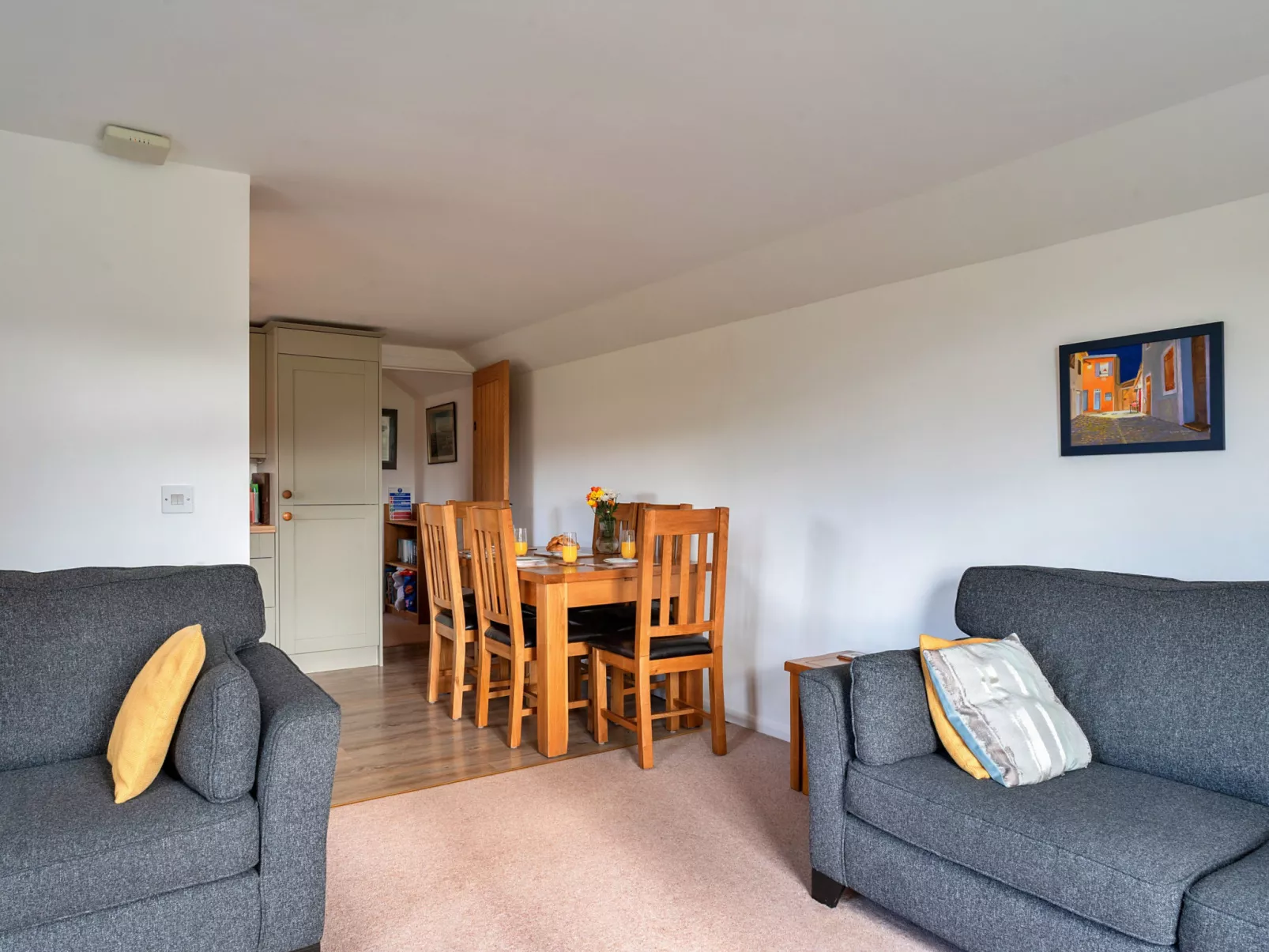 The Barn at Prowses Farm-Binnen