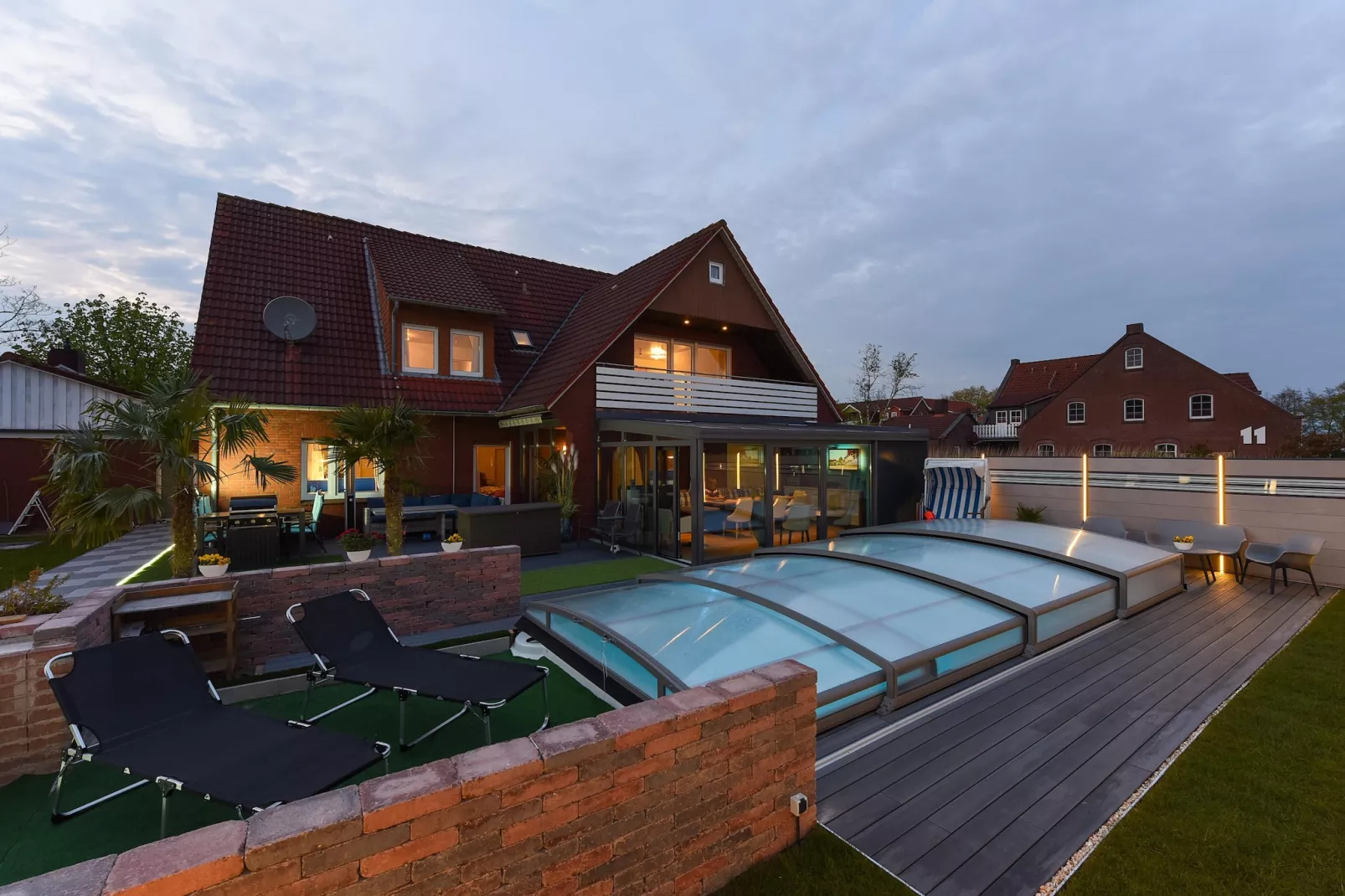 Haus zum Seehund 2 - Buitenkant zomer