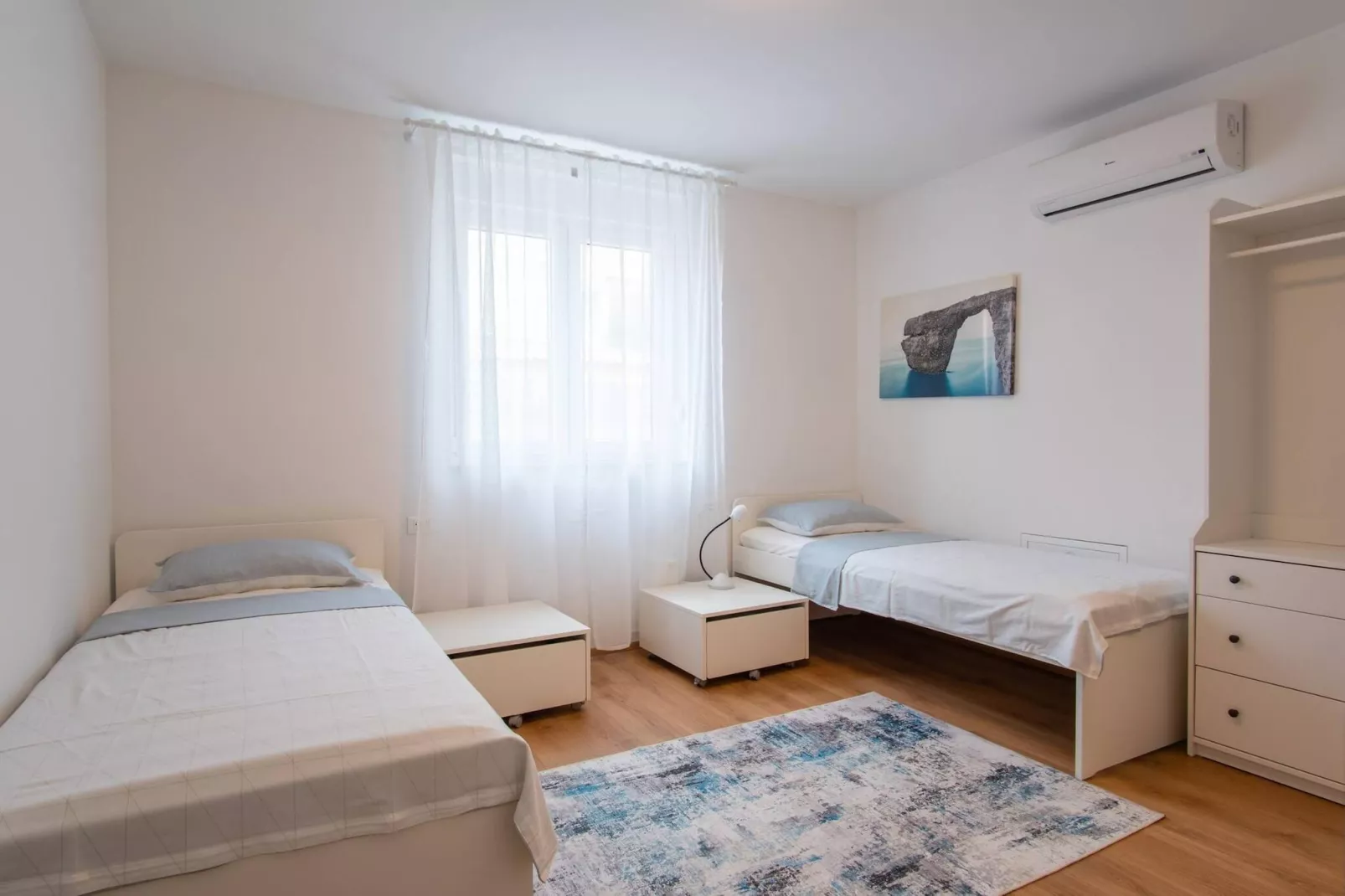 Beach house Festini-Slaapkamer