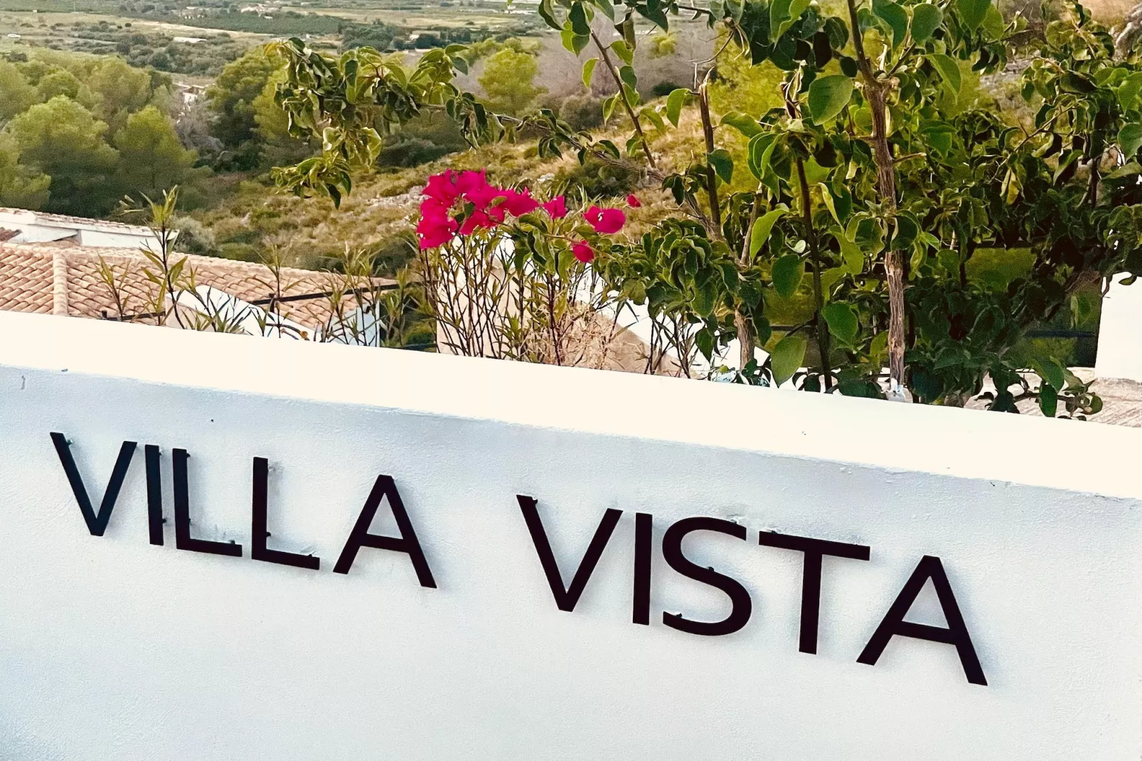 Villa Vista Pedreguer-Buitenkant zomer