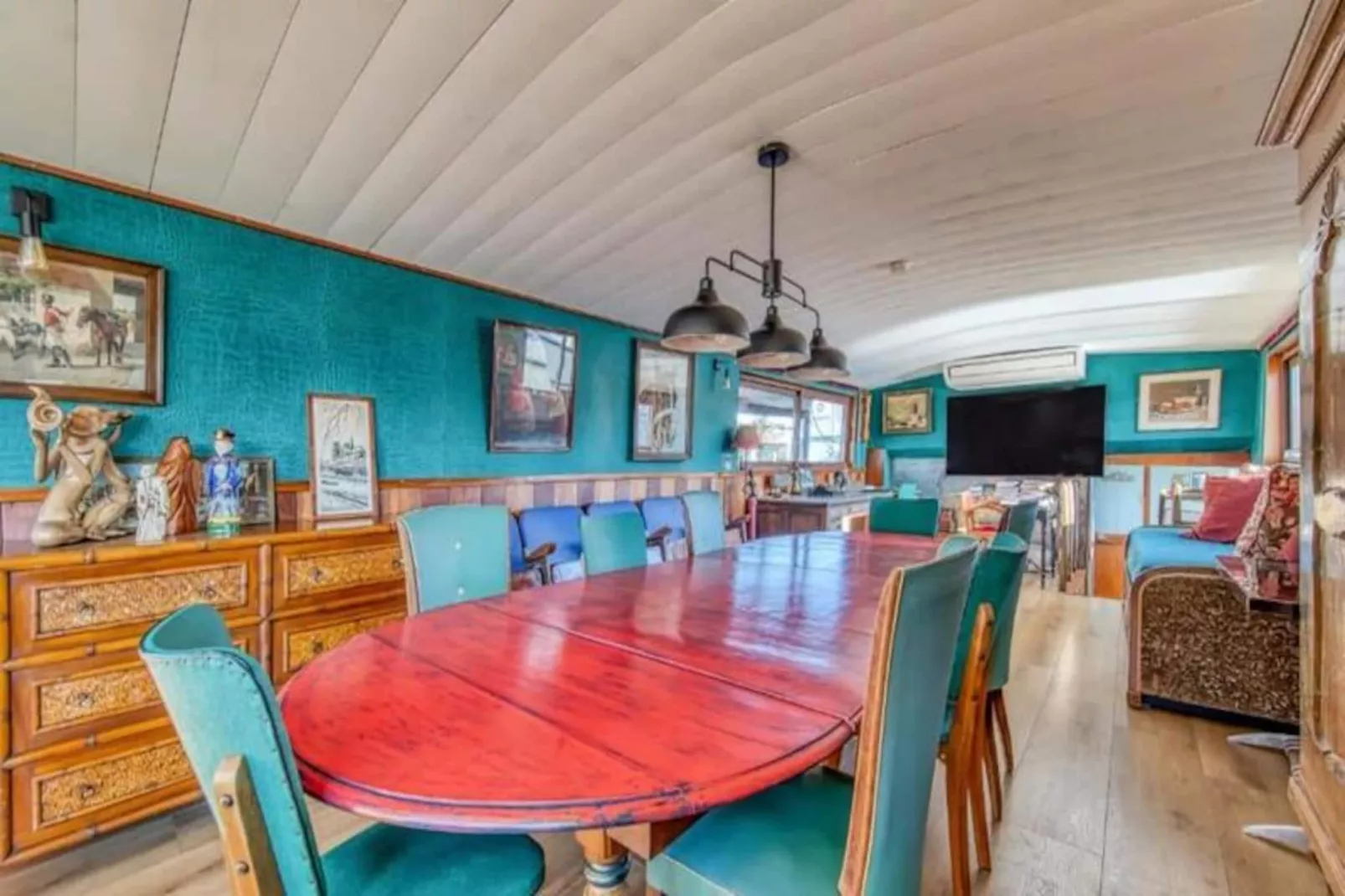 Grand Duplex Luxueux Sur La Péniche Petite Annick-Niet-getagd