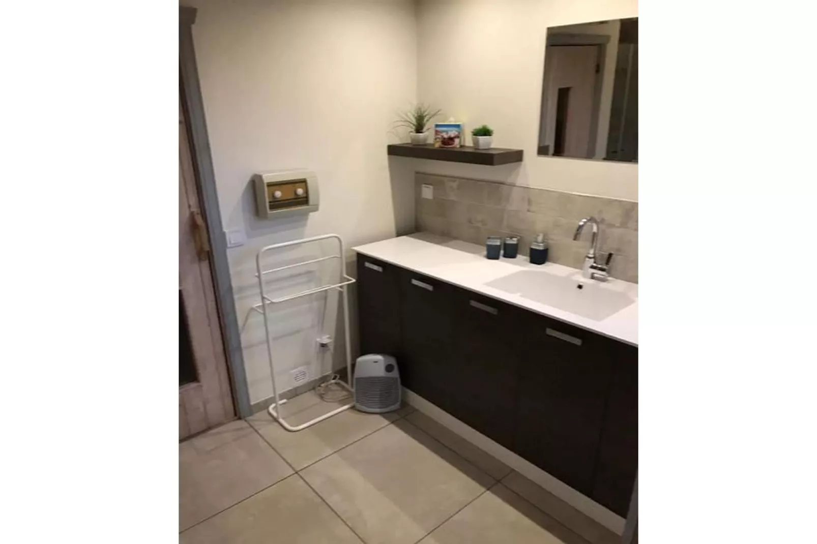 FH Wildgans Comfort mit Sauna & Kaminofen 81 qm 77-Badkamer