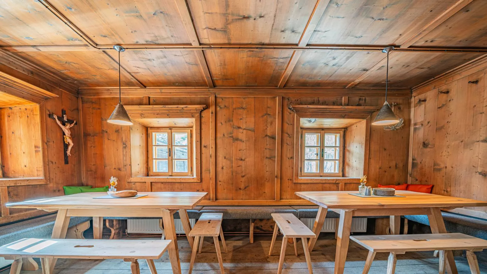 Raneburg 4 Almhaus-Woonkamer