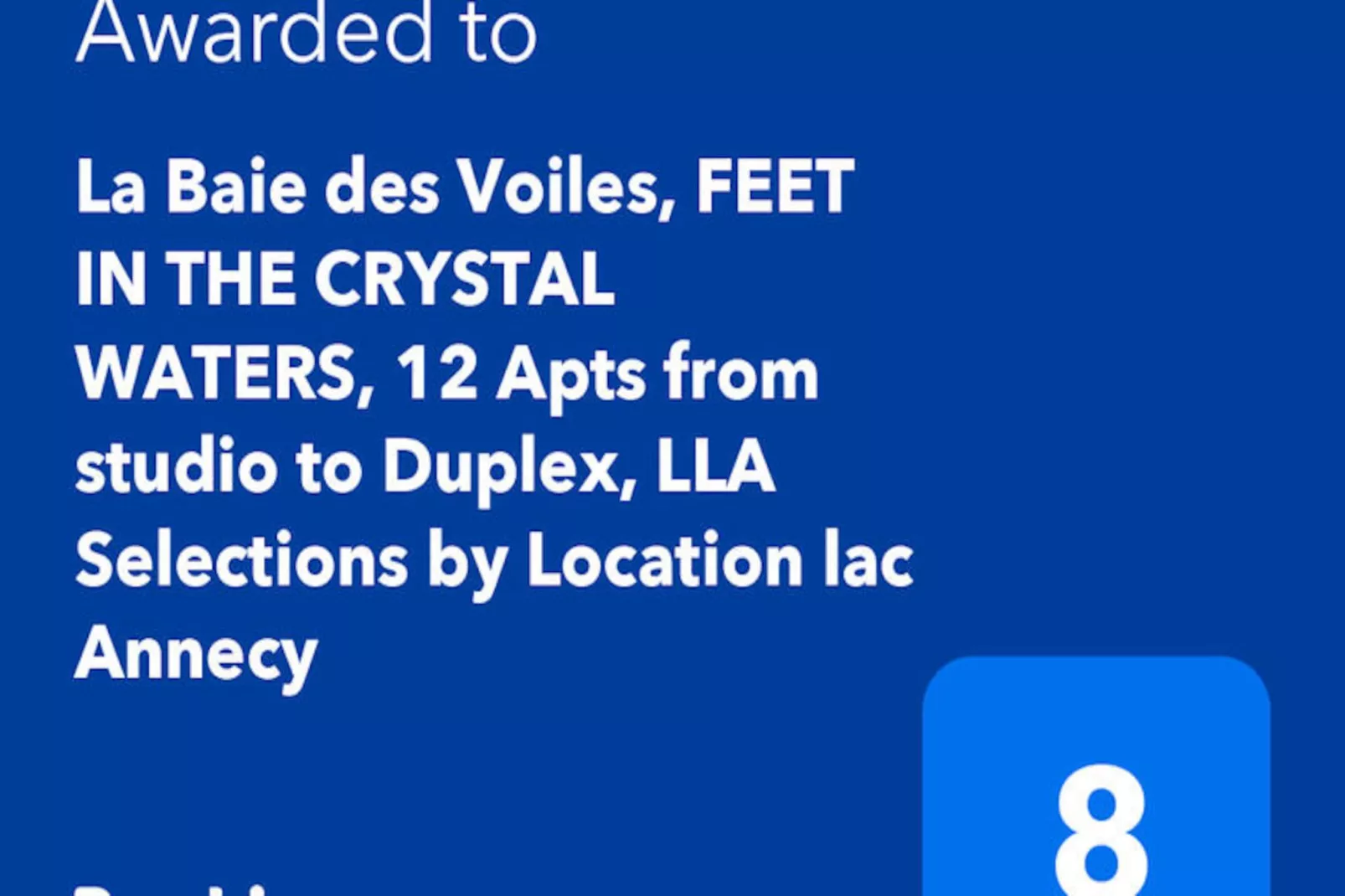 Appartements à Duingt-Niet-getagd