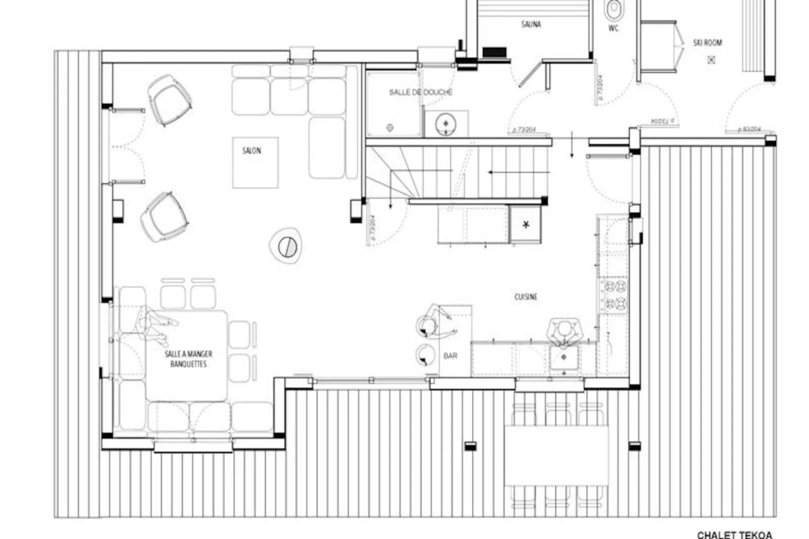 Slow Chalet Tekoa 8 Pers &agrave; 5 Min Des Pistes-Niet-getagd