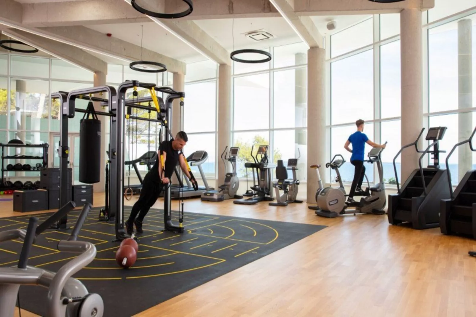 Apartments Punta, Veli Losinj-A4 (4+2), ca. 70 qm, für 6 Pers.-Sportzaal