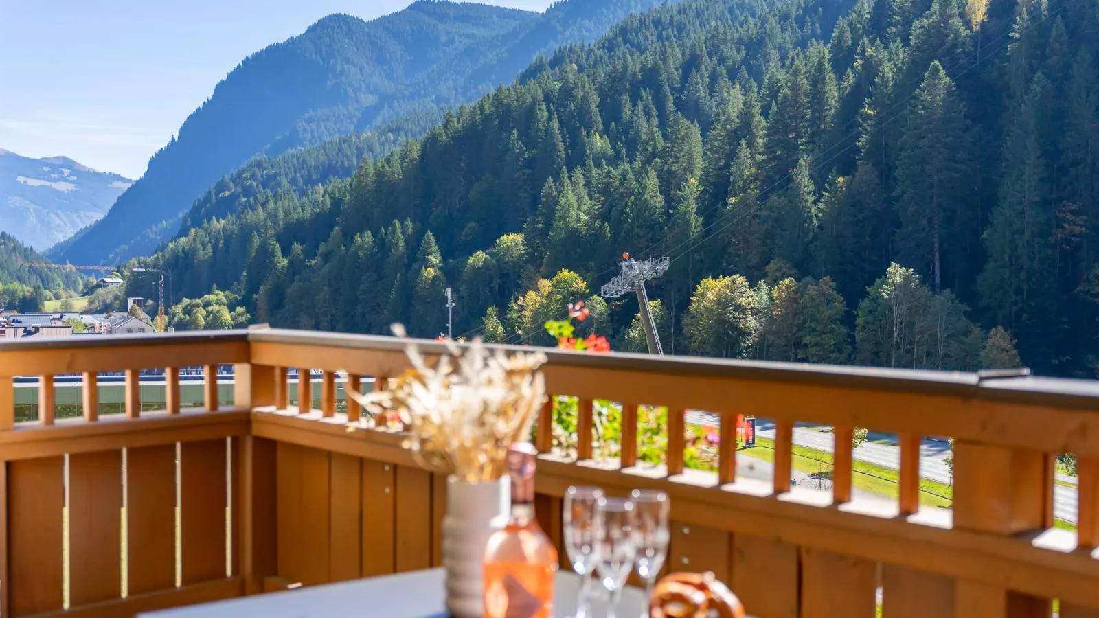 Drei Berge Top 4-Uitzicht zomer