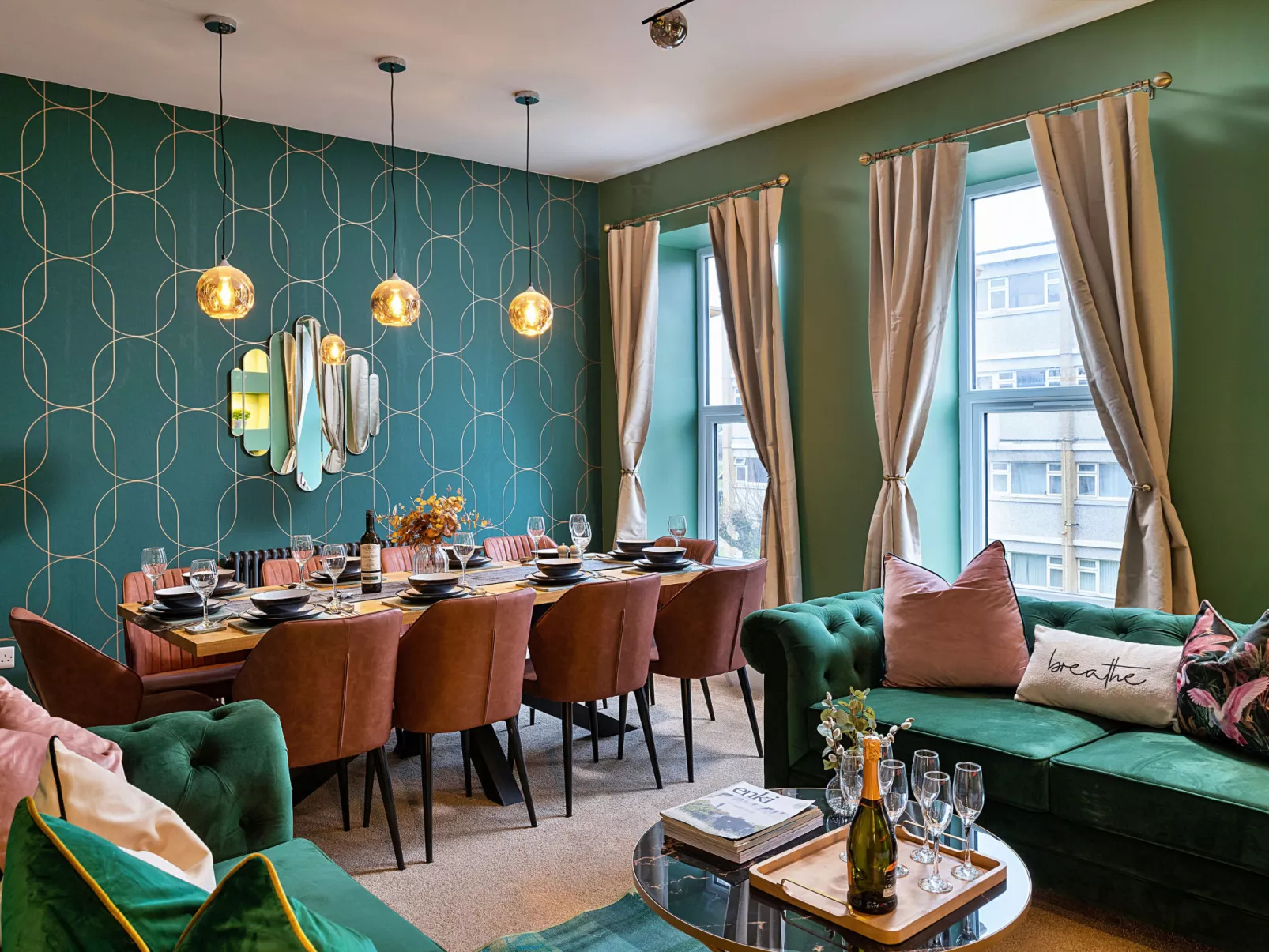 Peace Retreats Penthouse-Binnen