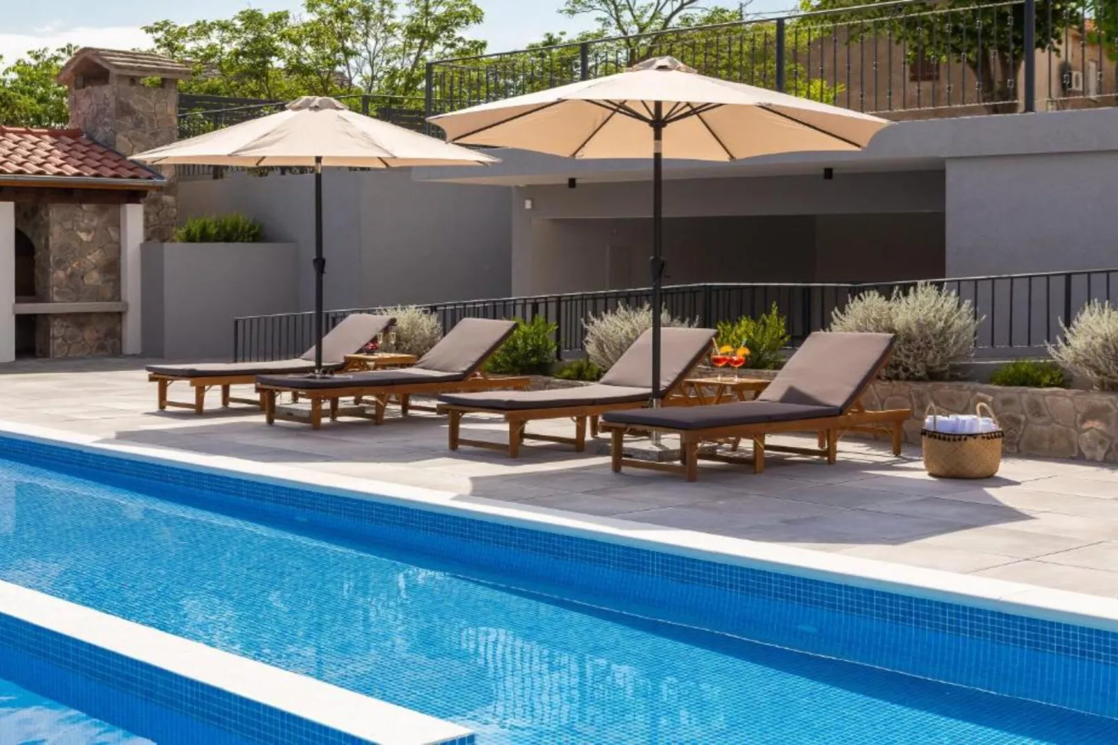 Villa Casa Di Pietra-Zwembad