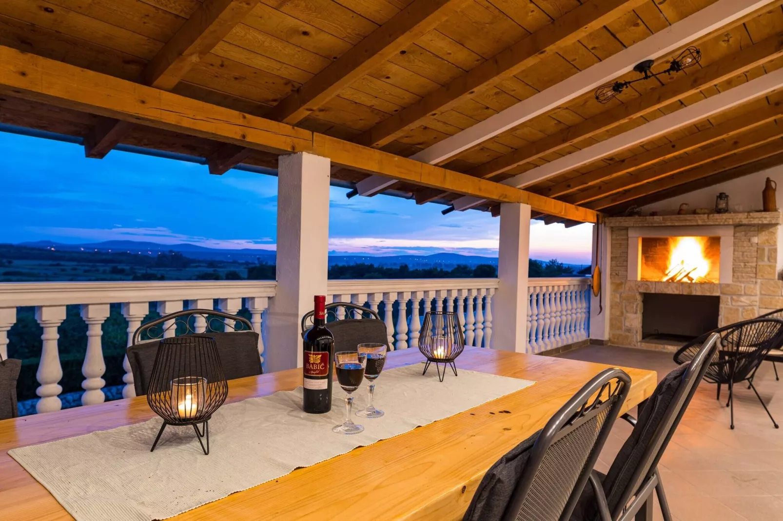 Holiday home Agro Casa-Terrasbalkon