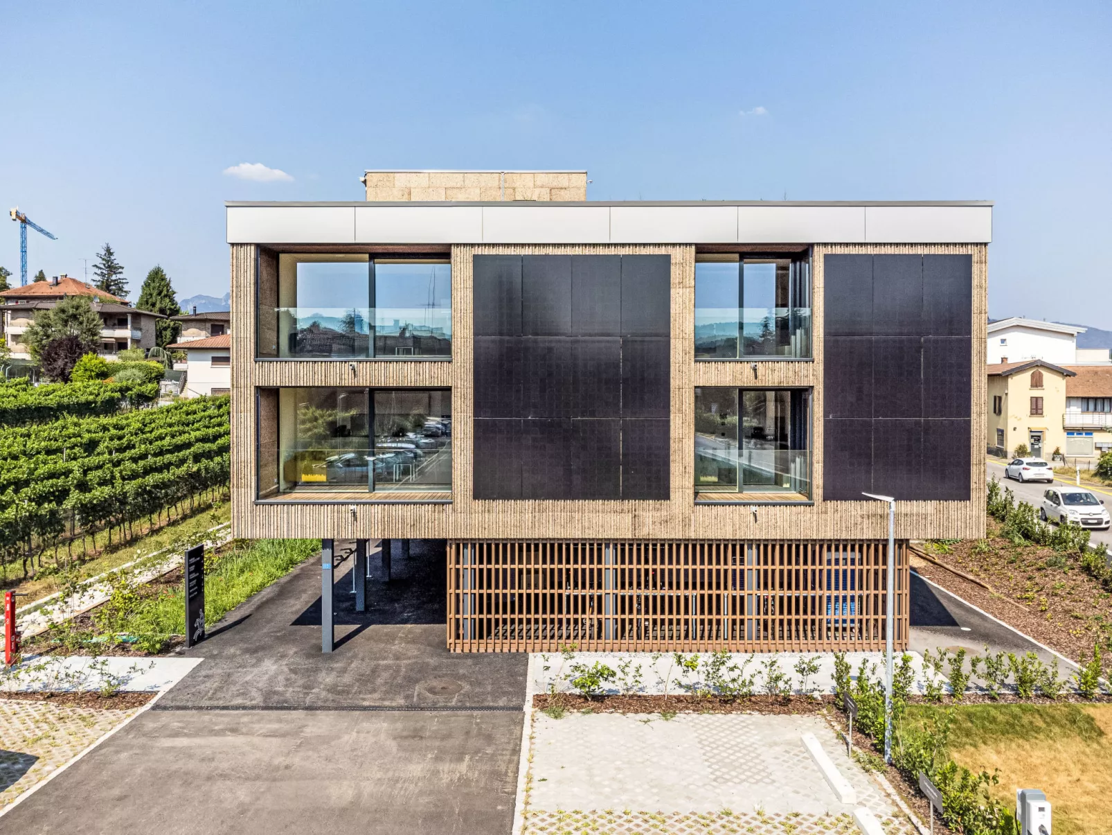 Lo Scudo di Stabio 1.Zi.Studio Nord-Buiten