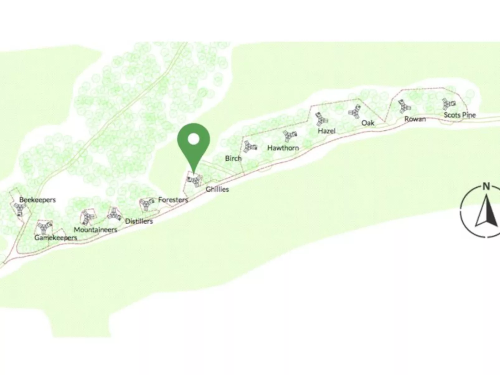 Ghillie’s Bothy-Buiten