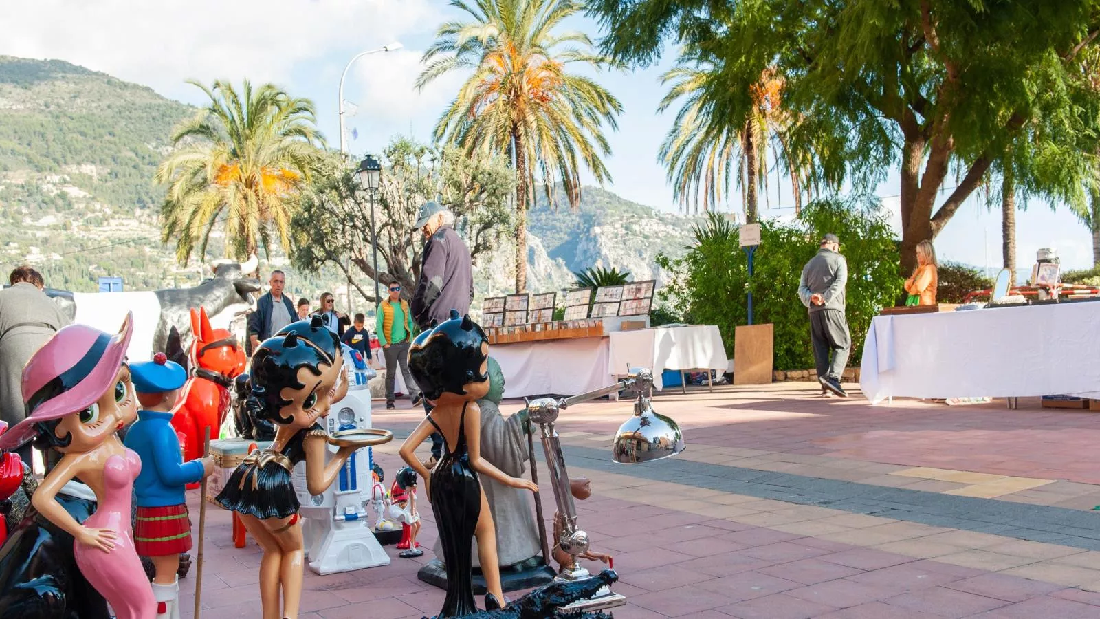 Chez Gabrielle-Gebieden zomer 1km