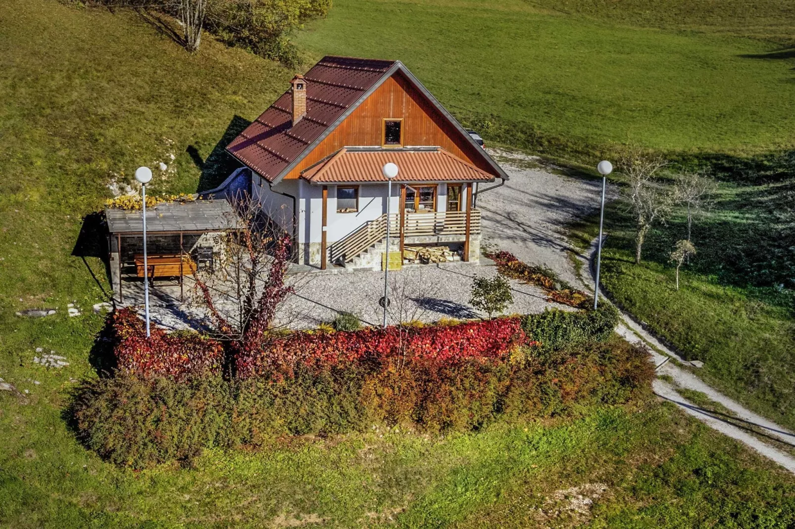 Holiday Home Slap with Sauna and BBQ - Two Bedroom Holiday Home-Buitenlucht