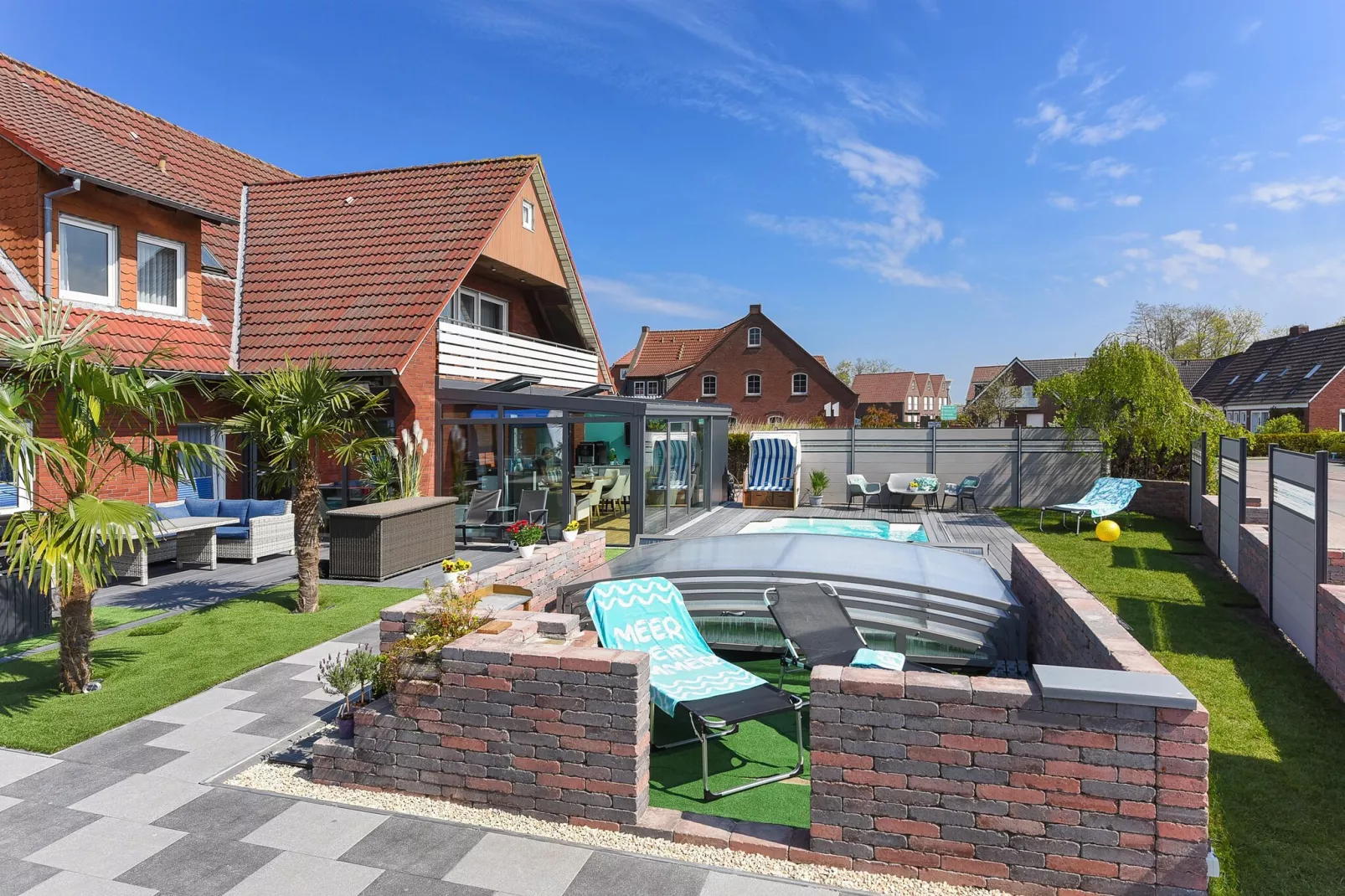 Haus zum Seehund 1-Tuinen zomer