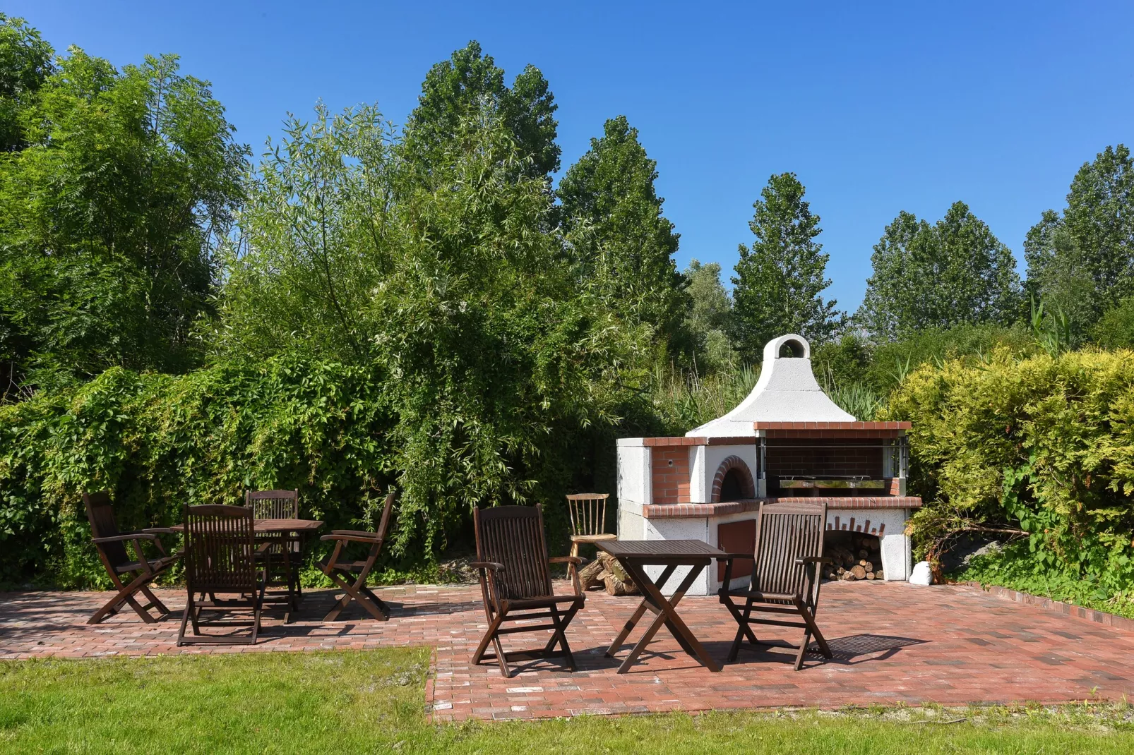 Haus zur Möwe 3 - Tuinen zomer